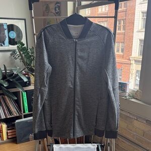 Lululemon Men's Gray Bomber Sweater
